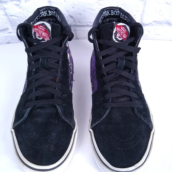 Vans Disney The Nightmare Before Christmas Sk8 High Sneakers Size 7 - Picture 5 of 11